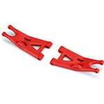 Bash Armor Front Suspension Arms (Red) for ARRMA 3S Vehicles