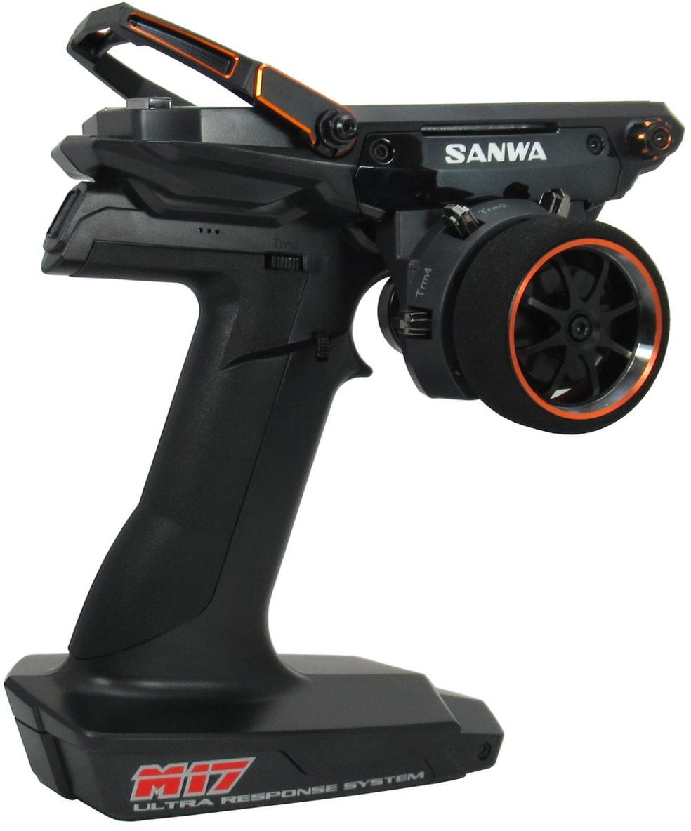 Sanwa M17 Limited Edition Radio System - Orange w/ RX-493i Sanwa M17 Limited Edition Radio System - Orange w/ RX-493i