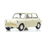 Kyosho 1/18 Scale Morris Mini Minor Old English White Model