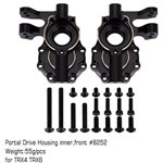Injora Black Brass Counterweight 55g Drive Housing #8252 for TRX-4 TRX-