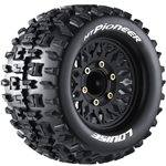 Mt-Pioneer Soft, 1/10 Monster Truck Tires, 0 & 1/2 " Offset, 12,