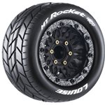 Mft Mt-Rocket Soft 1/10 Monster Truck Tires, 12, 14, 17Mm Remova