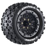 Mft Mt-Uphill Soft 1/10 Monster Truck Tires, 12, 14, 17Mm Remova