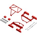 Desert Truck Body Roll Cage Set, Red: GROM