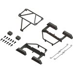 Desert Truck Body Roll Cage Set, Black: GROM