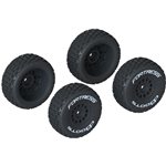 dBoots 'FORTRESS' Tire Set Glued, Option (2 Pairs)