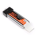 3.7V 150mAh 1S 50C LiPo Battery: JST PH1.25 Connector