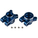 Rc10b7 Ft Rear Hub Set, Hrc, Blue