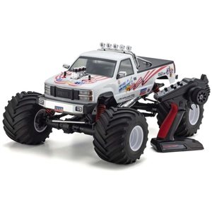 Kyosho Usa 1 Nitro 1/8 Scale Radio Controlled Monster Truck W/ .25 Engi