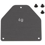 Rc10b7 Ft Aluminum Servo Weight Plate, 6G