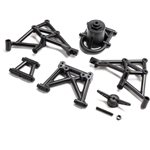 Rear Cage: 8X Super Lasernut