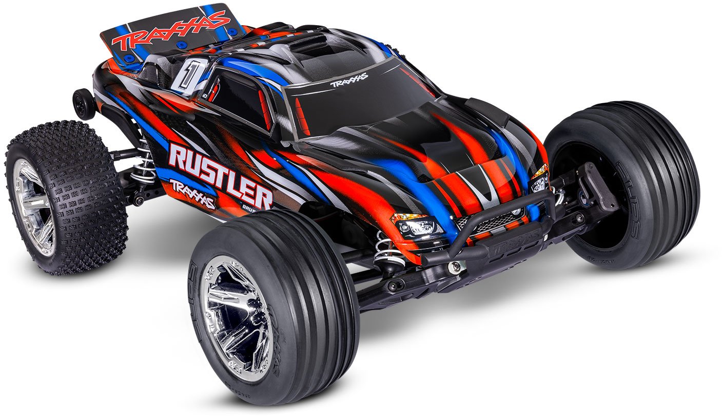 Traxxas RUSTLER 2WD BL-2S CLIPLES