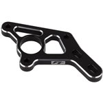 Rc10b7 Ft Motor Mount, Black Aluminum