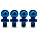 Jci, 5.5 X 4Mm Revolved Titanium Ball-Stud, Burnt Blue, 4Pc, Fit