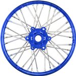 1/4 Pro-Spec Aluminum V2 Bead Front Wheel Blue/Blue (1): Promoto