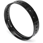 1/4 Pro-Spec Aluminum Front Rim Black: Promoto-MX