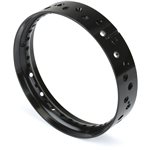 1/4 Pro-Spec Aluminum Rear Rim Black: Promoto-MX