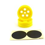 Front Wheel (Yellow/2Pcs/ Tomahawk)