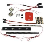 Led Lighting System W/Light Bar, For Miller Motorsports Pro Rock