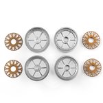 Rc10ds Wheels, Front And Rear