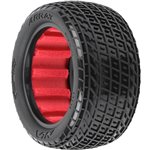 AKA Racing 1/10 Array Medium Soft Rear 2.2" Dirt Oval Tires (2)