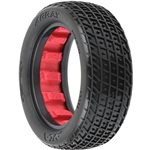 1/10 Array Medium Soft 2WD/4WD Front 2.2" Dirt Oval Tires (2)