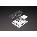 1/10 Clear Body with Decals: VORTEKS 2WD
