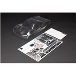 1/10 Clear Body with Decals: FURY 2WD