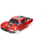 1/10 Clipless Painted Trimmed Body Set with Decals, Red: FURY 2W