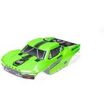 1/10 Clipless Painted Trimmed Body Set with Decals, Green: FURY