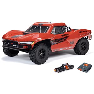 ARRMA 1/10 FURY MEGA 550 2WD Short Course Truck RTR with Battery & Cha