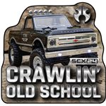 Axial Crawlin' Old School Sticker