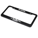 Axial White SCX1 License Plate Frame