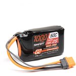 Spektrum 7.4V 1000mAh 2S 50C Smart G2 Trail Pro LiPo Battery: IC2