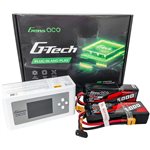 G-Tech 2 batteries Bundle: 5000mAh 3S 60C softpack XT60 x 2pcs +