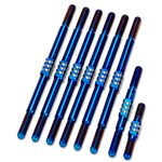 J Concepts Rc10t Fin Titanium Turnbuckle Set, 8Pc, Burnt Blue, Fits Rc10t A