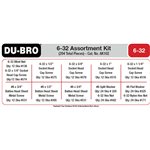 Dubro 6-32 Hardware Assortment Kit (204 pcs set)