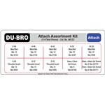 Dubro Attachments Assortment Kit (114 pcs set)