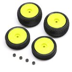 Tires & Wheels Mounted, Yellow: Micro-B