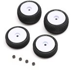 Tires & Wheels Mounted, White: Micro-B