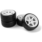 Falken Azenis Drft Tire/Hre C106 Wheel White 4Pcs