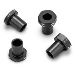 Rc10b7 Aluminum Caster Hat Bushings, 4Pc, Black, Fits Rc10b7 / R