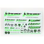 Louise Rc Sticker Sheet-Green