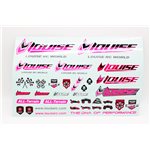 Louise Rc Sticker Sheet-Pink