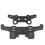 Dc10 Shock Towers, Front And Rear, Carbon Fiber