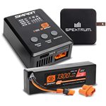 Spektrum Smart Powerstage Bundle: 1300mAh 3S 30C LiPo Battery (IC2) / S10