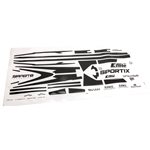 E-Flite Decal Sheet: Sportix 1.1m