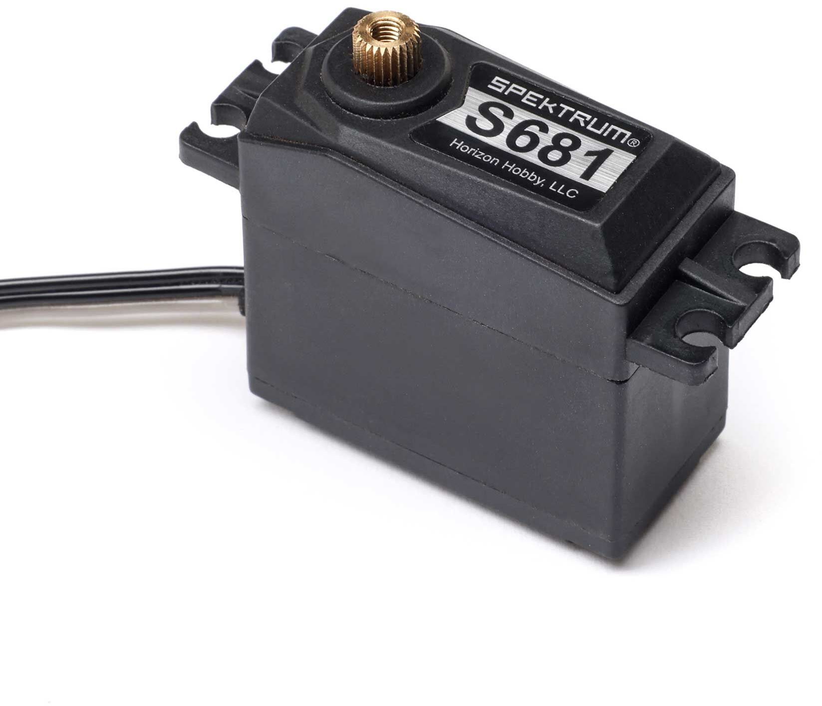 Spektrum S681 Torque Servo, Brass Gears, 25T