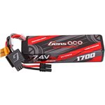 Gens ace 1700mAh 2S 35C 7.4V G-Tech Hardcase Lipo Battery with E