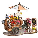 ROKR Blossom Cart 3D Wooden Puzzle